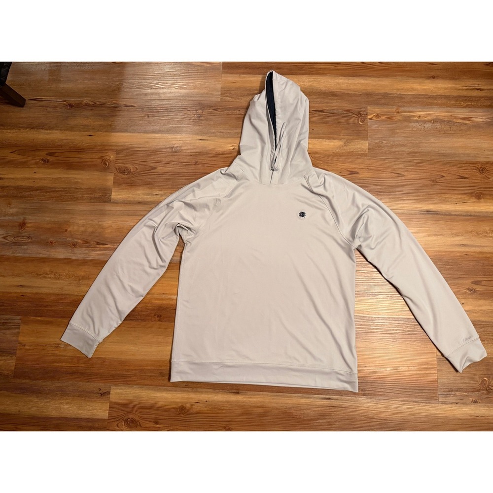 Dunning Golf Long Sleeve Lightweight Pullover Hoody Men's Medium embroidered